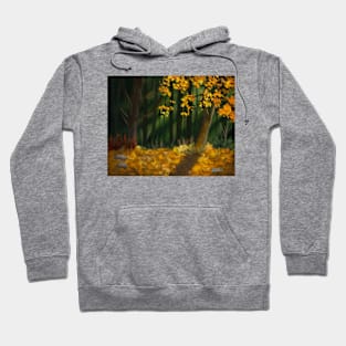 Bright Tree in a Dark Forest Hoodie